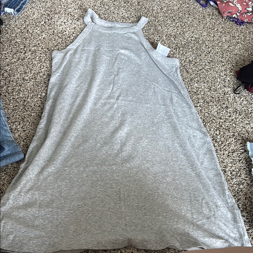 American Eagle Grey sleeveless dress